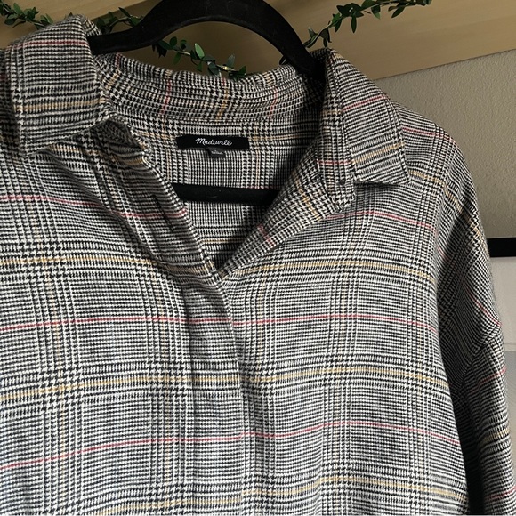 MADEWELL BROMLEY PLAID FLANNEL - Picture 3 of 5